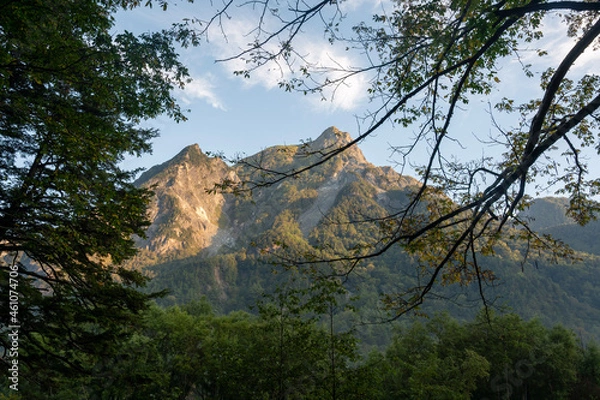 Obraz mt rainier at sunset