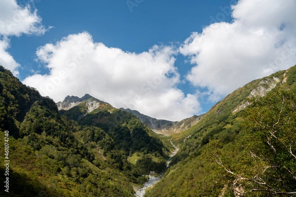Obraz landscape with clouds