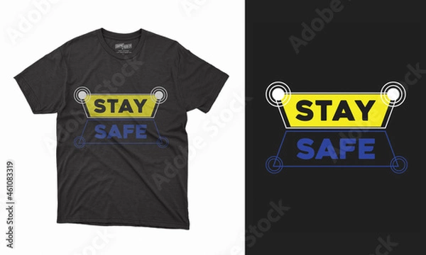 Obraz Typography and vector t-shirt design template