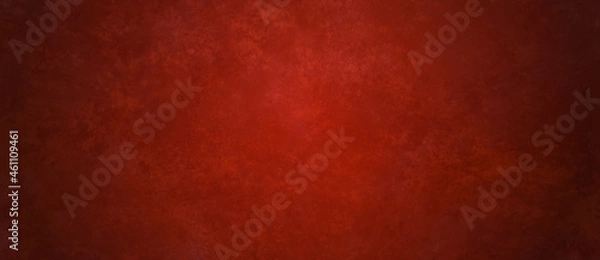 Fototapeta Red marbled background texture template for banners, watercolor grunge paper. St. Valentine's Day and Christmas design.	