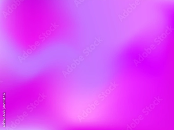 Fototapeta Holographic background. Bright smooth mesh blurred futuristic pattern in pink, blue, green colors.