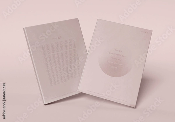 Obraz Dwie makieta książek