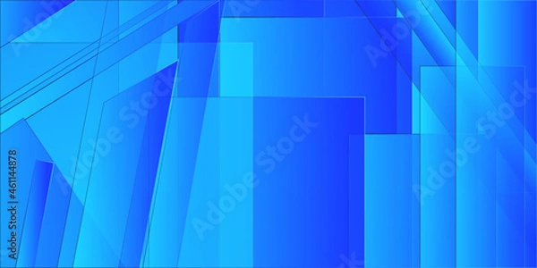 Fototapeta Abstract Blue Background With Arrows