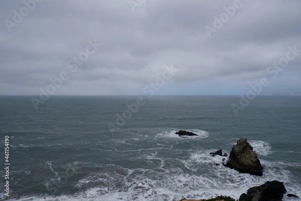 Fototapeta ocean with rocks