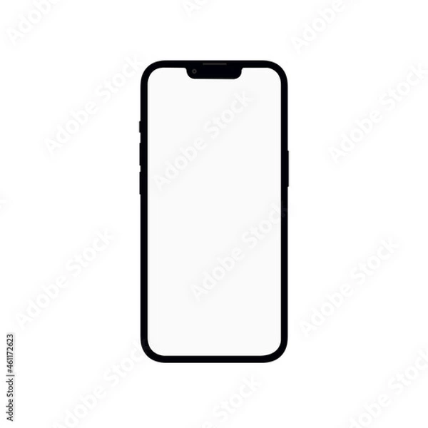 Obraz New smrt phone isolated