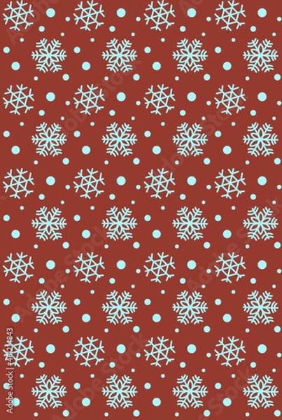 Obraz christmas pattern