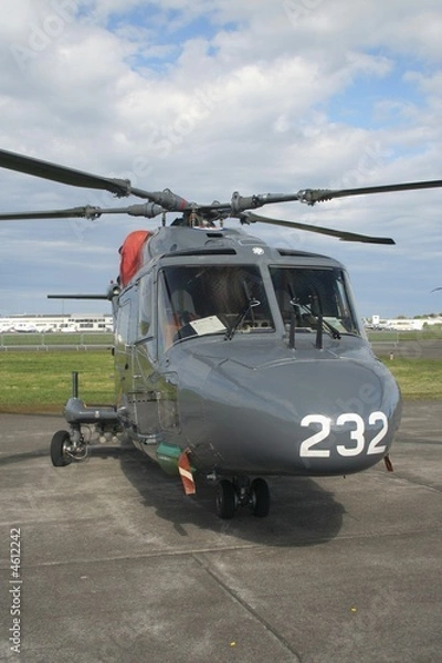 Fototapeta Coastguard helicopter