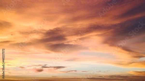 Obraz sunset in the sky