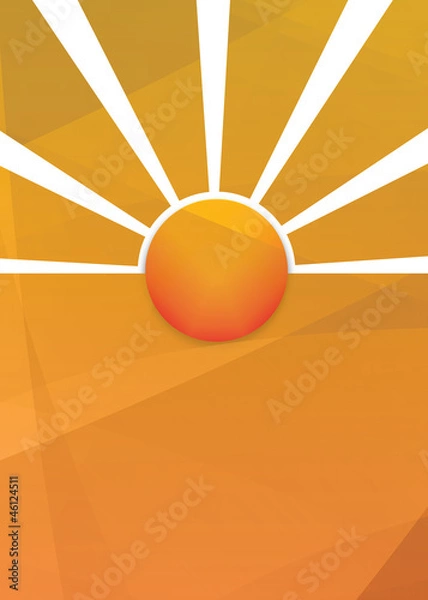 Fototapeta sun background