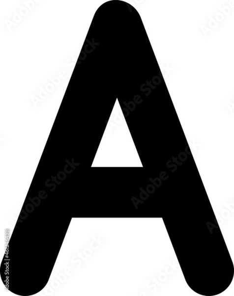 Obraz A Glyph Vector Icon Design