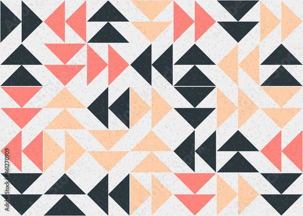 Fototapeta Abstract Geometric Pattern generative computational art illustration