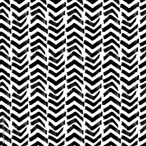 Fototapeta seamless handdrawn pattern