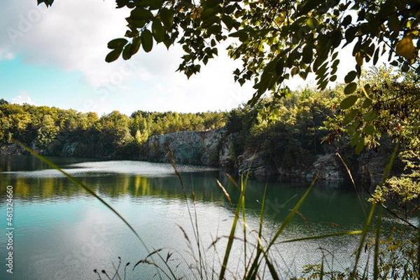 Obraz lake in autumn