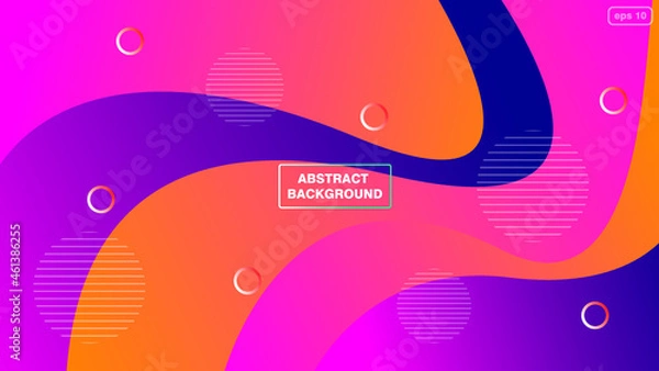 Fototapeta abstract gradient shapes background vector eps 10 for website, advertisement, poster, cover, banner, and more.