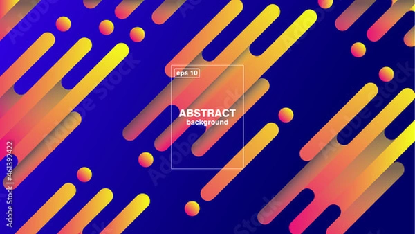 Fototapeta Fluid wavy abstract cyber background effect design vector eps 10