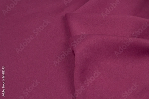 Fototapeta Texture of the fabric swirling in a whirlpool.  cloth background. Web article template. Long header banner format. Sale coupon. Visit card. Your information. Text space.