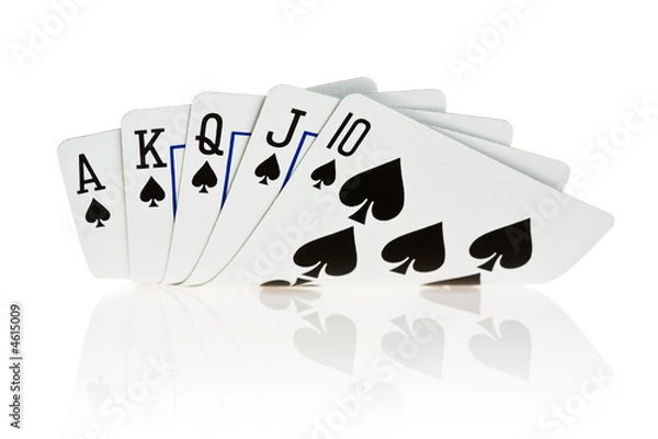 Obraz Royal flush