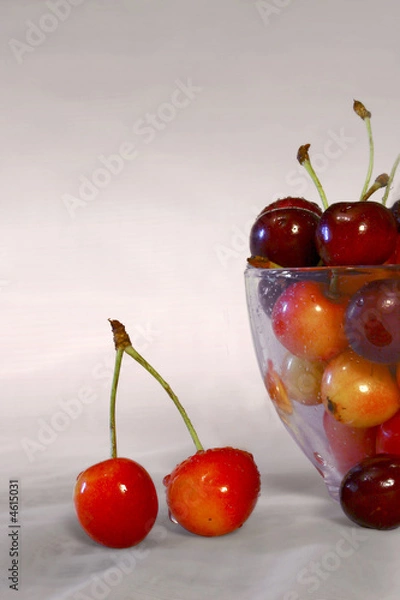 Fototapeta sweet cherries