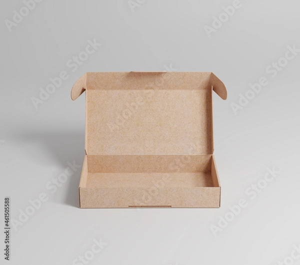 Obraz 음식 및 상품 포장용 크라프트 패키지 상자