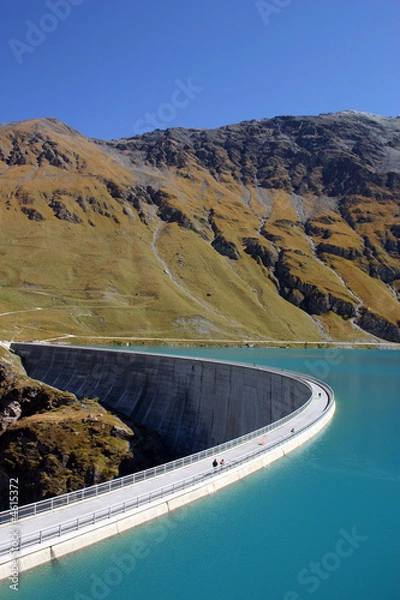 Fototapeta Barrage de Moiry