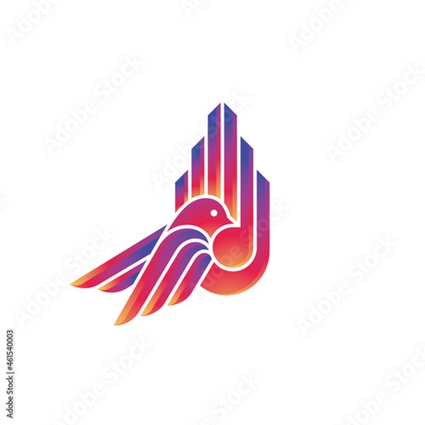 Obraz Building Birds