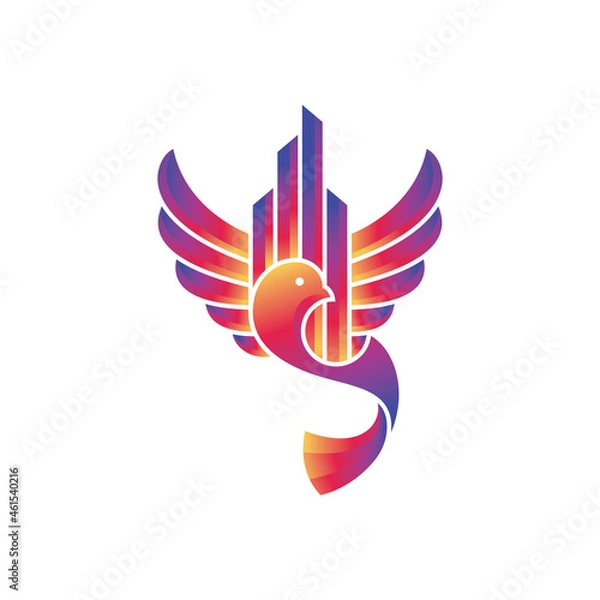 Obraz Building Birds