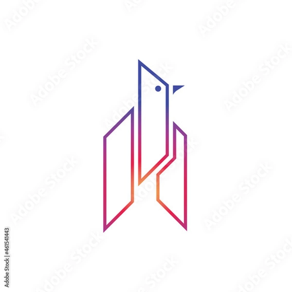 Obraz Building Birds