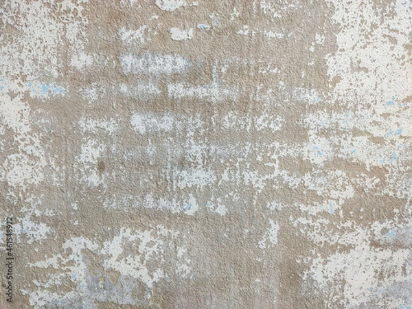 Obraz Colored plaster walls come off.