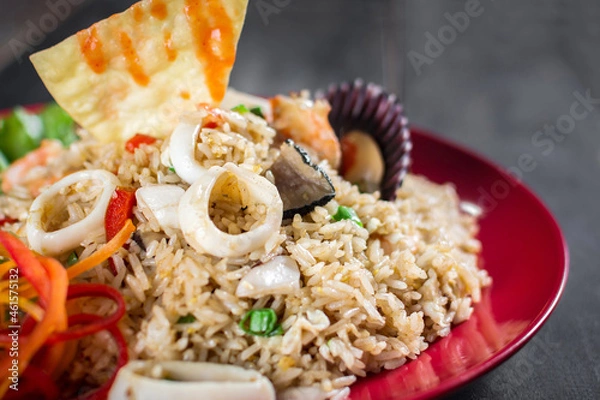 Obraz chaufa de mariscos