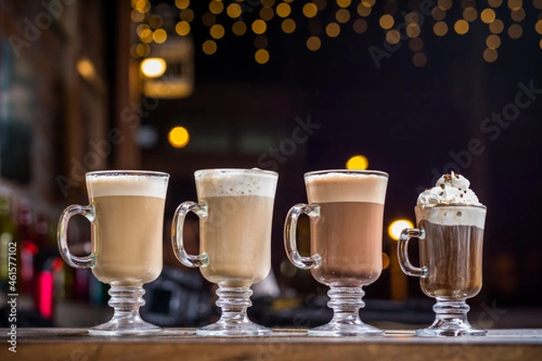 Obraz copas de café