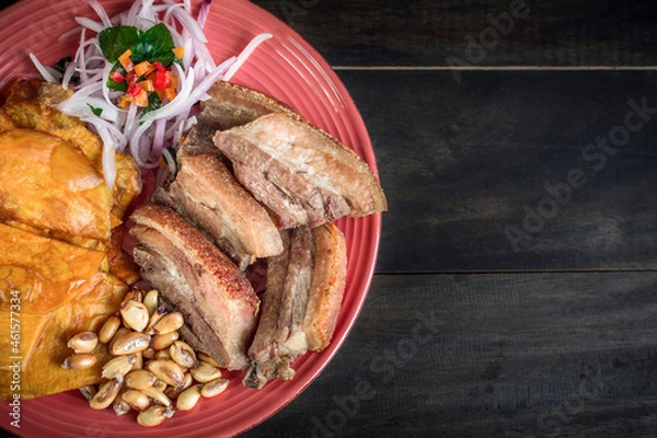 Obraz plato de chicharrón