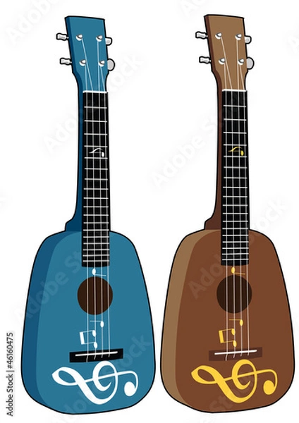 Obraz ukulele