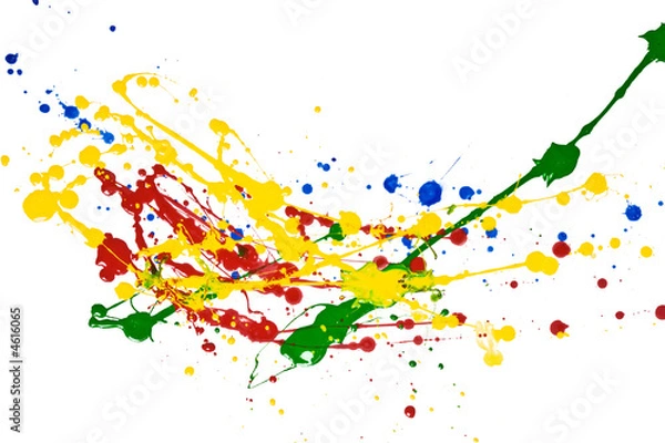 Obraz Splash farby