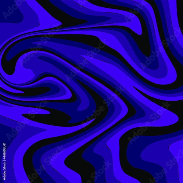 Obraz vector art, liquid marble, purple to black gradation, background 
