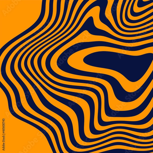 Obraz abstract background wave line 