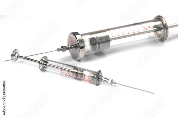 Fototapeta Old syringes