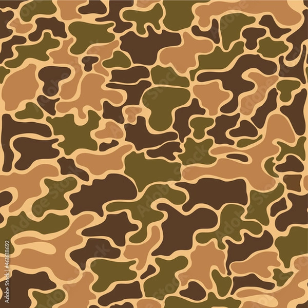 Obraz seamless pattern army camouflage