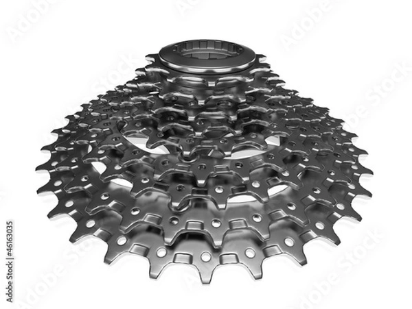 Obraz Zahnkranz für Fahhrad Chrom