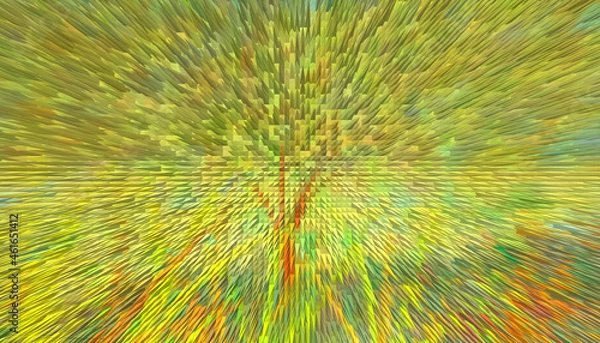 Fototapeta abstract background with leaves