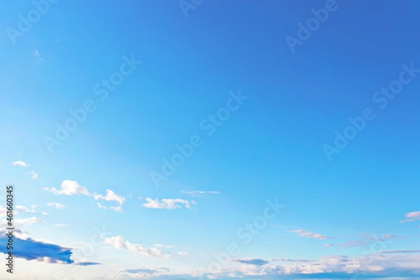 Fototapeta blue sky clouds background abstract skyline landscape nature paradise air