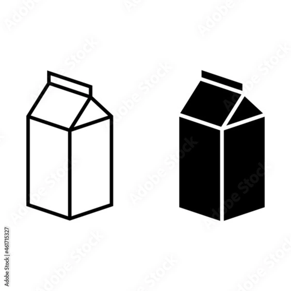 Obraz Milk icon