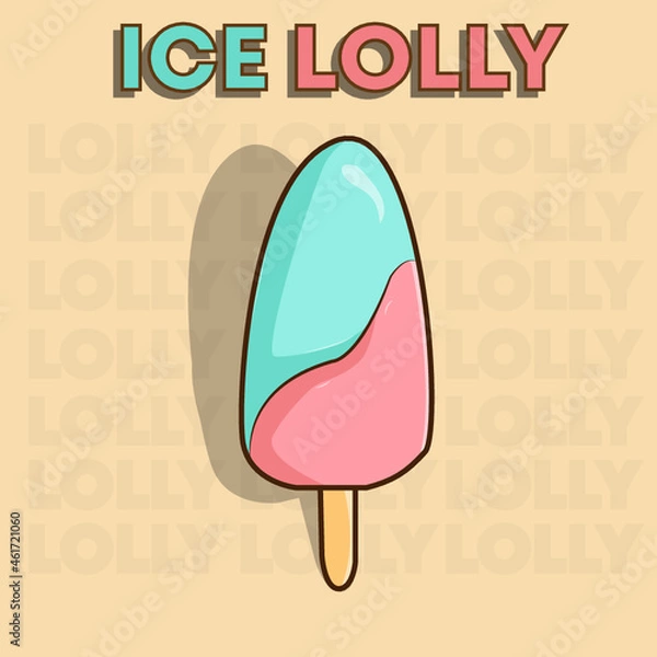 Obraz ice cream background