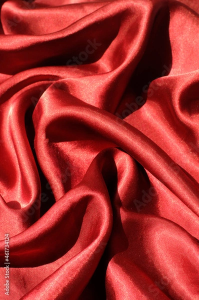 Fototapeta red satin background