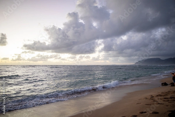 Fototapeta storming ocean
