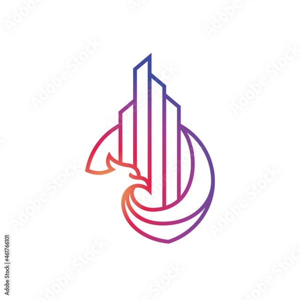 Obraz Home Building Bird