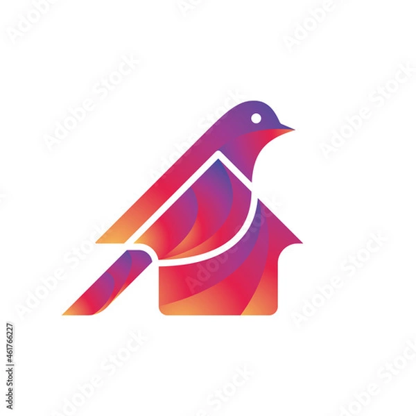 Obraz Home Building Bird