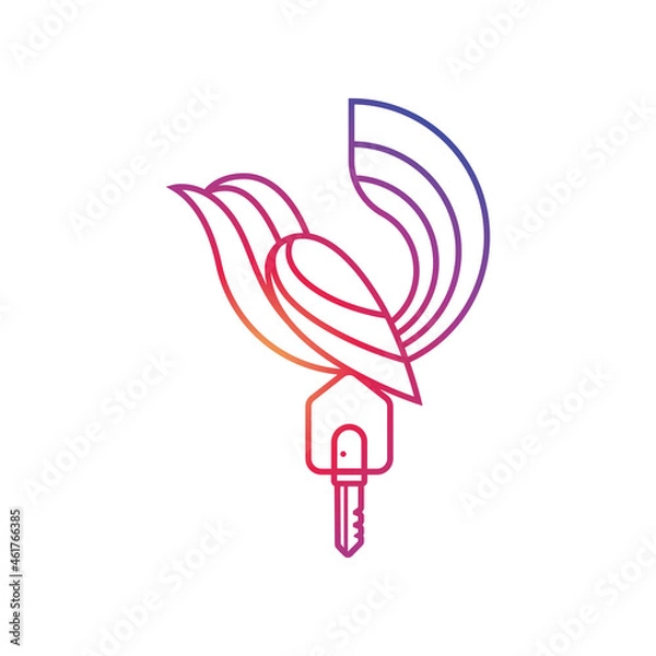 Obraz Home Building Bird