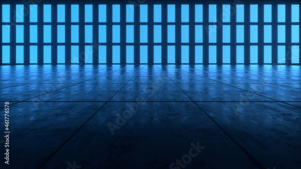 Fototapeta 3D rendering neon background