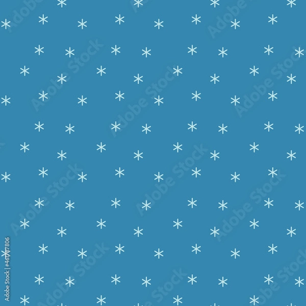Fototapeta scattered stars seamless pattern