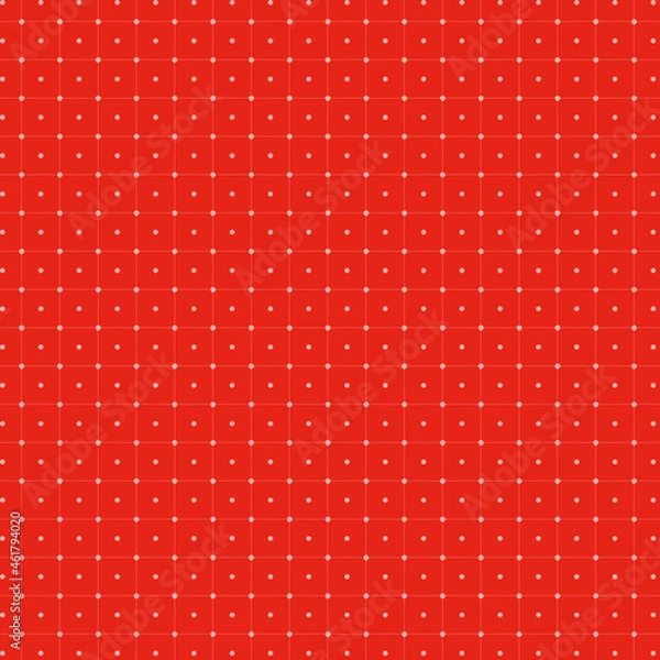 Fototapeta red polka dots pattern